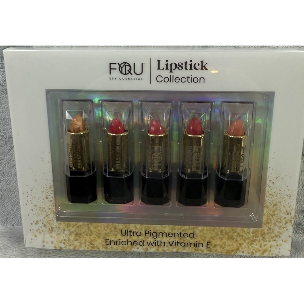 BFY COSMETICS 5 Pack Lipstcks Collection Ultra Pigmented Lipstick